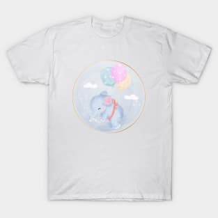 elephant and balloons T-Shirt